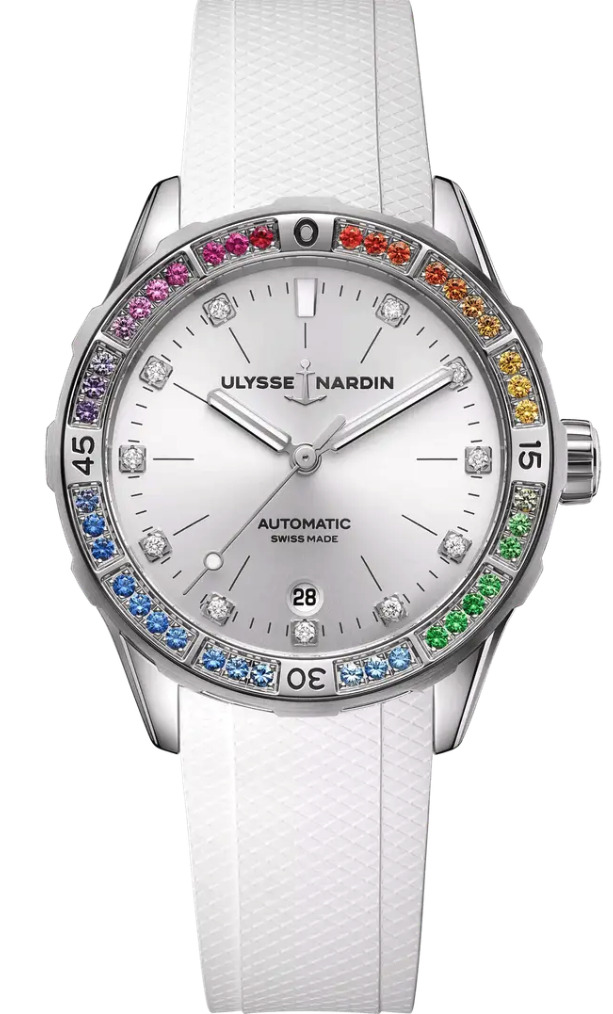 Swiss watches Ulysse Nardin - DIVER RAINBOW 39MM - 8163-182B1LE-1A-RAIN/3A, photo 1