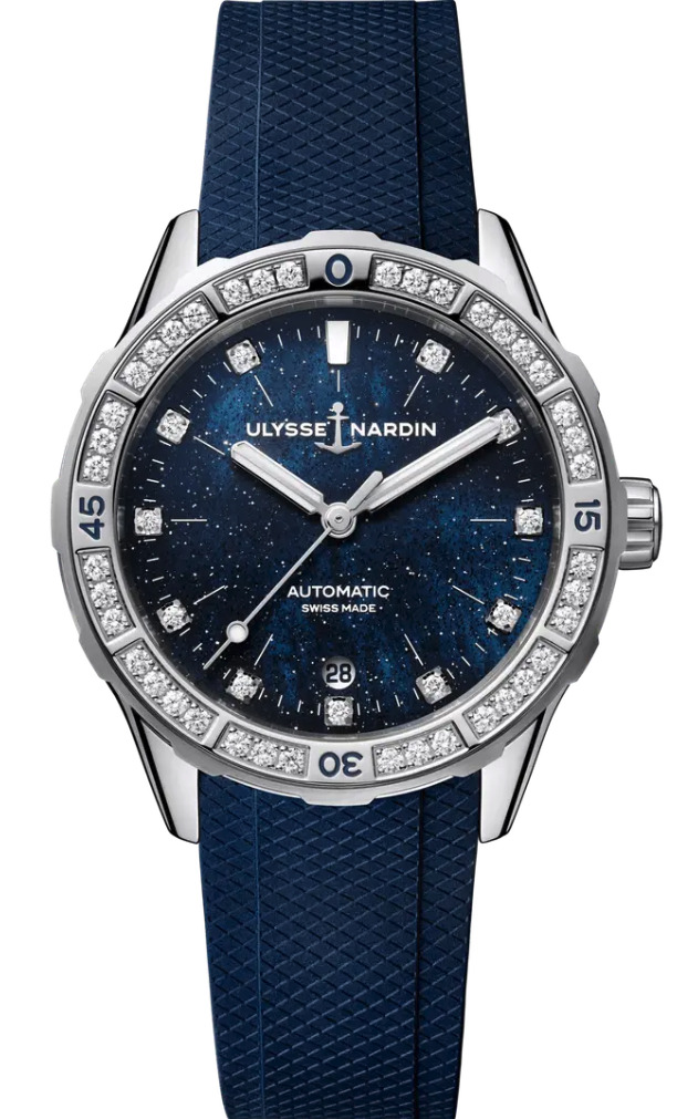 Годинник Ulysse Nardin - DIVER STARRY NIGHT 39MM - 8163-182B1-3A/3A, фото 1 Годинник Ulysse Nardin - DIVER STARRY NIGHT 39MM - 8163-182B1-3A/3A, фото 1