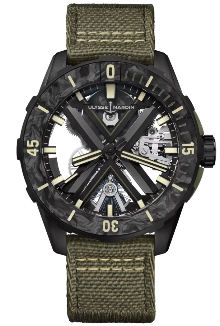 Часы Ulysse Nardin - DIVER X SKELETON OPS - 3723-170-2C/0A, фото 1 Часы Ulysse Nardin - DIVER X SKELETON OPS - 3723-170-2C/0A, фото 1