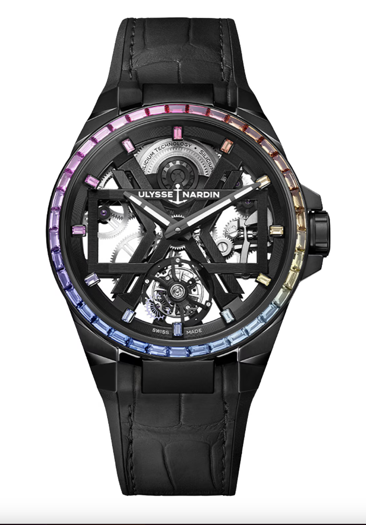 Годинник Ulysse Nardin - Ulysse-Nardin BLAST TOURBILLON RAINBOW - 1723-400B1LE-2B-RAIN/1A, фото 1