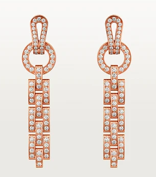 Jewelry Cartier - AGRAFE EARRINGS - N8515186, photo 1