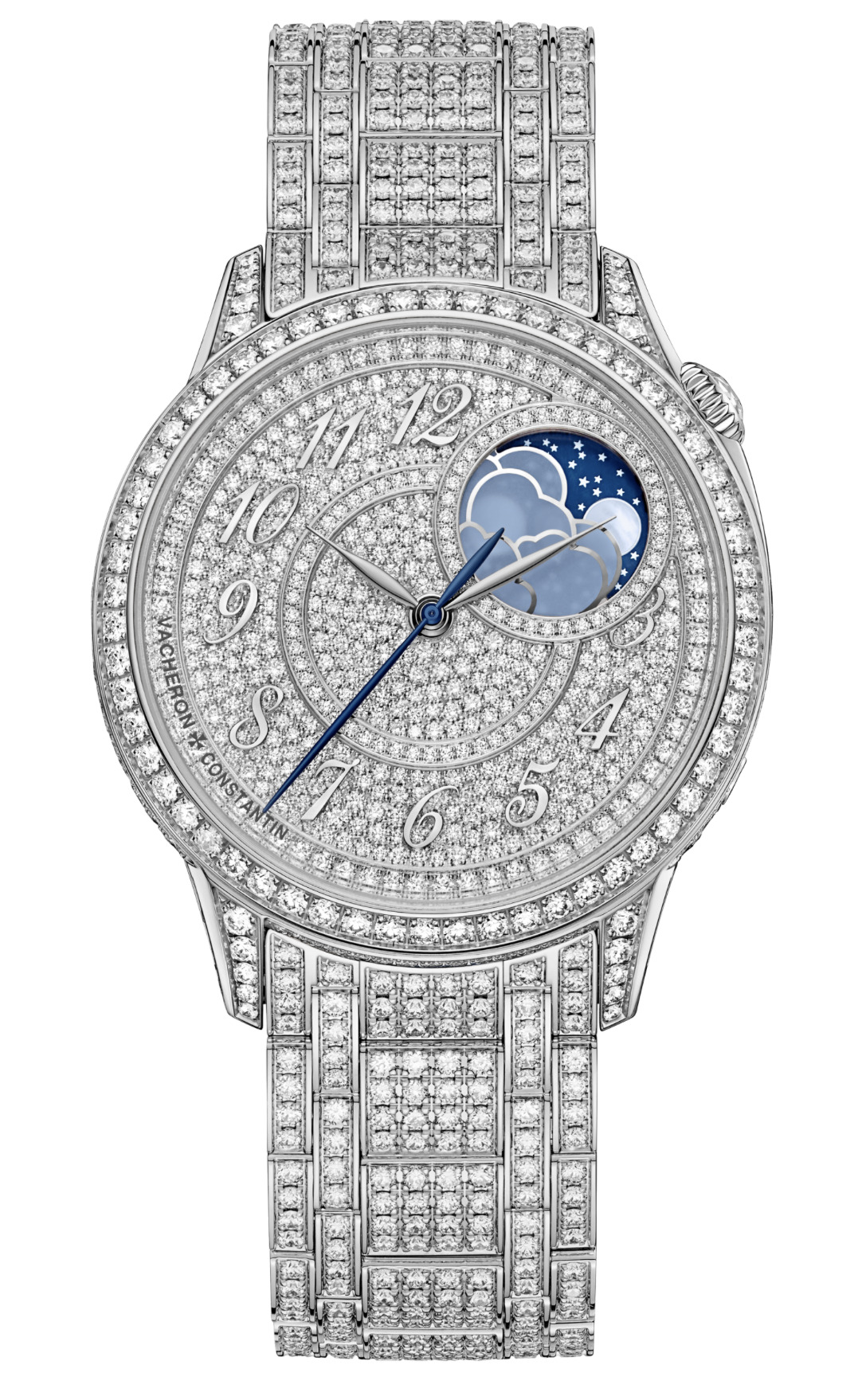 Часы Vacheron Constantin - ÉGÉRIE MOON PHASE JEWELLERY - 8016F/127G-B499, фото 1 Часы Vacheron Constantin - ÉGÉRIE MOON PHASE JEWELLERY - 8016F/127G-B499, фото 1