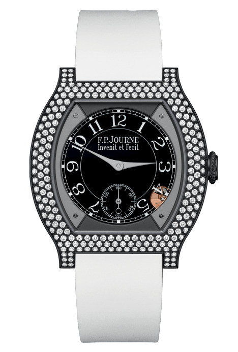 Swiss watches F.P.Journe - ÉLÉGANTE 40 MM TITALYT® 12 ROWS OF DIAMONDS - ELT, photo 1 Swiss watches F.P.Journe - ÉLÉGANTE 40 MM TITALYT® 12 ROWS OF DIAMONDS - ELT, photo 1