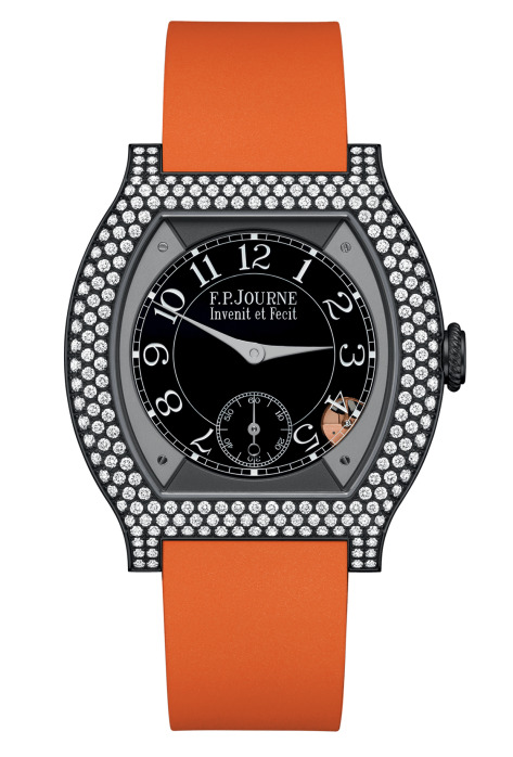 Swiss watches F.P.Journe - ÉLÉGANTE 40 MM TITALYT® 12 ROWS OF DIAMONDS - ELT, photo 1 Swiss watches F.P.Journe - ÉLÉGANTE 40 MM TITALYT® 12 ROWS OF DIAMONDS - ELT, photo 1
