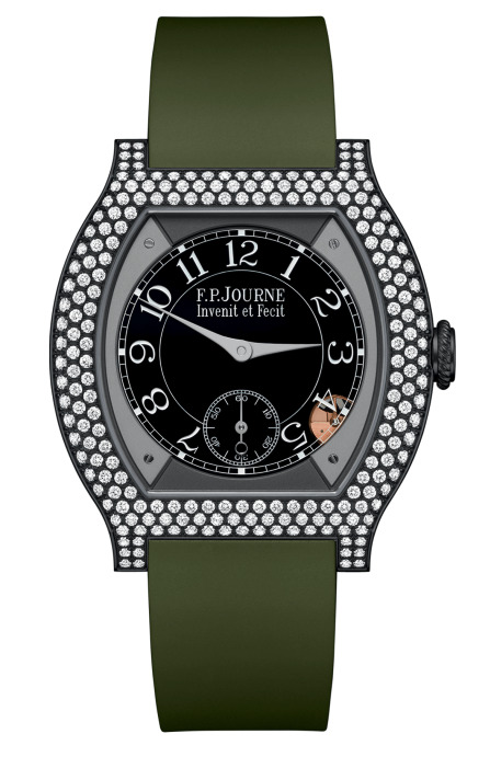 Часы F.P.Journe - ÉLÉGANTE 40 MM TITALYT® 12 ROWS OF DIAMONDS - ELT, фото 1 Часы F.P.Journe - ÉLÉGANTE 40 MM TITALYT® 12 ROWS OF DIAMONDS - ELT, фото 1