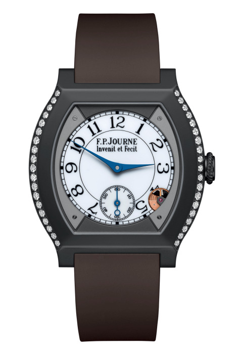 Swiss watches F.P.Journe - ÉLÉGANTE 40 MM TITALYT® 2 ROWS OF DIAMONDS - ELT, photo 1 Swiss watches F.P.Journe - ÉLÉGANTE 40 MM TITALYT® 2 ROWS OF DIAMONDS - ELT, photo 1