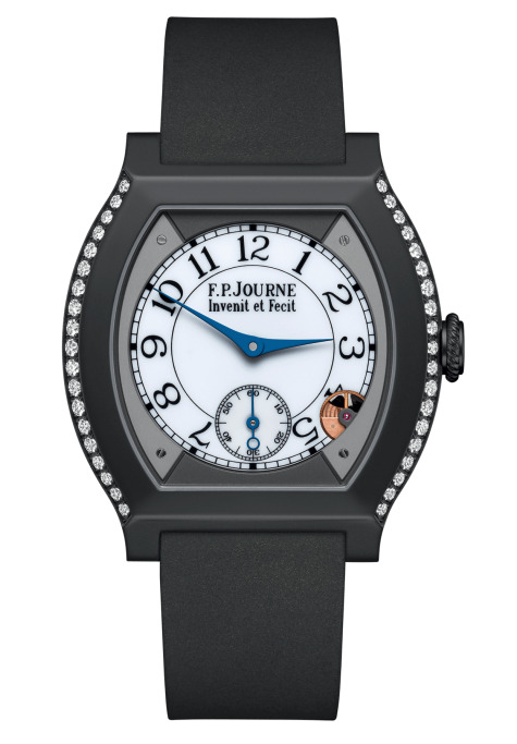 Swiss watches F.P.Journe - ÉLÉGANTE 40 MM TITALYT® 2 ROWS OF DIAMONDS - ELT, photo 1 Swiss watches F.P.Journe - ÉLÉGANTE 40 MM TITALYT® 2 ROWS OF DIAMONDS - ELT, photo 1