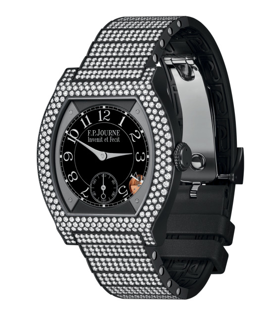 Swiss watches F.P.Journe - ÉLÉGANTE 40 MM TITALYT® WITH 12 ROWS OF DIAMONDS AND SET BRACELET - ELT, photo 1 Swiss watches F.P.Journe - ÉLÉGANTE 40 MM TITALYT® WITH 12 ROWS OF DIAMONDS AND SET BRACELET - ELT, photo 1