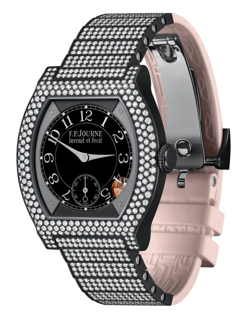 Годинник F.P.Journe - ÉLÉGANTE 40 MM TITALYT® WITH 12 ROWS OF DIAMONDS AND SET BRACELET - ELT, фото 1 Годинник F.P.Journe - ÉLÉGANTE 40 MM TITALYT® WITH 12 ROWS OF DIAMONDS AND SET BRACELET - ELT, фото 1