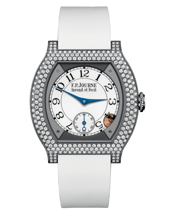 Часы F.P.Journe - ÉLÉGANTE 40 MM TITANIUM 12 ROWS OF DIAMONDS - ELT, фото 1 Часы F.P.Journe - ÉLÉGANTE 40 MM TITANIUM 12 ROWS OF DIAMONDS - ELT, фото 1