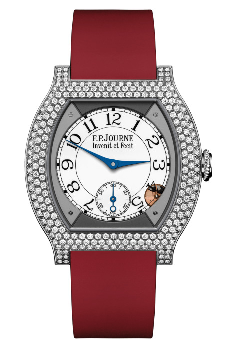 Swiss watches F.P.Journe - ÉLÉGANTE 40 MM TITANIUM 12 ROWS OF DIAMONDS - ELT, photo 1 Swiss watches F.P.Journe - ÉLÉGANTE 40 MM TITANIUM 12 ROWS OF DIAMONDS - ELT, photo 1