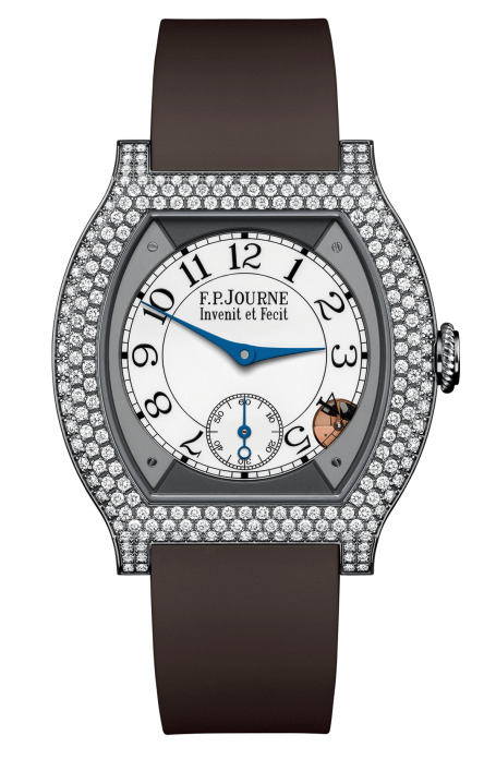 Swiss watches F.P.Journe - ÉLÉGANTE 40 MM TITANIUM 12 ROWS OF DIAMONDS - ELT, photo 1 Swiss watches F.P.Journe - ÉLÉGANTE 40 MM TITANIUM 12 ROWS OF DIAMONDS - ELT, photo 1