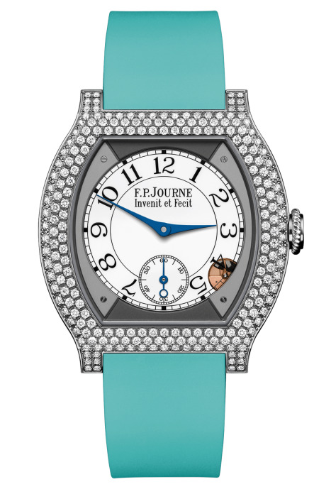 Swiss watches F.P.Journe - ÉLÉGANTE 40 MM TITANIUM 12 ROWS OF DIAMONDS - ELT, photo 1 Swiss watches F.P.Journe - ÉLÉGANTE 40 MM TITANIUM 12 ROWS OF DIAMONDS - ELT, photo 1