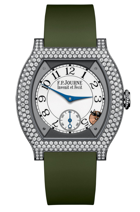 Годинник F.P.Journe  - ÉLÉGANTE 40 MM TITANIUM 12 ROWS OF DIAMONDS - ELT, фото 1