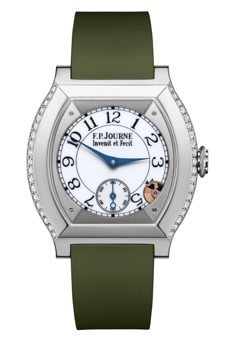 Swiss watches F.P.Journe - ÉLÉGANTE 40 MM TITANIUM 2 ROWS OF DIAMONDS - ELT, photo 1 Swiss watches F.P.Journe - ÉLÉGANTE 40 MM TITANIUM 2 ROWS OF DIAMONDS - ELT, photo 1