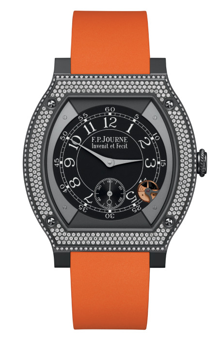 Swiss watches F.P.Journe - ÉLÉGANTE 48 MM TITALYT® SET WITH DIAMONDS - ELHT, photo 1 Swiss watches F.P.Journe - ÉLÉGANTE 48 MM TITALYT® SET WITH DIAMONDS - ELHT, photo 1