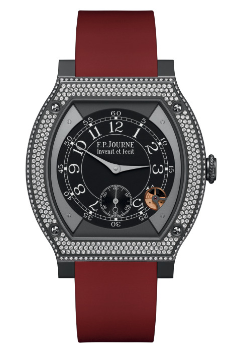 Swiss watches F.P.Journe - ÉLÉGANTE 48 MM TITALYT® SET WITH DIAMONDS - ELHT, photo 1 Swiss watches F.P.Journe - ÉLÉGANTE 48 MM TITALYT® SET WITH DIAMONDS - ELHT, photo 1