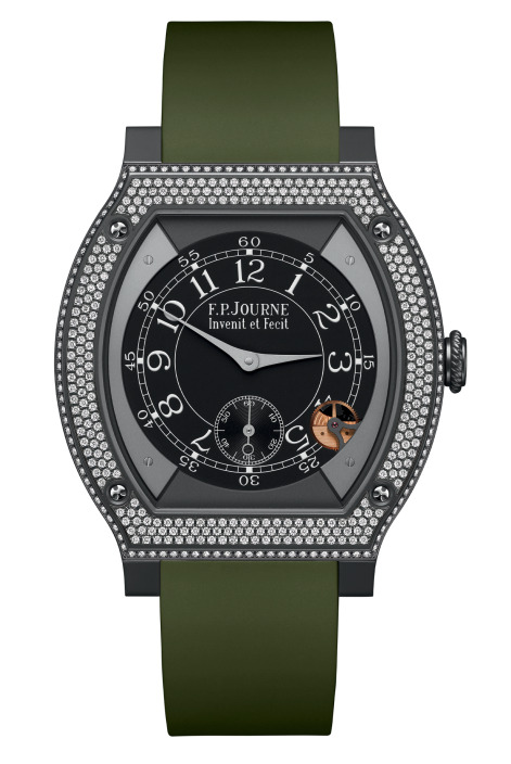 Годинник F.P.Journe - ÉLÉGANTE 48 MM TITALYT® SET WITH DIAMONDS - ELHT, фото 1 Годинник F.P.Journe - ÉLÉGANTE 48 MM TITALYT® SET WITH DIAMONDS - ELHT, фото 1