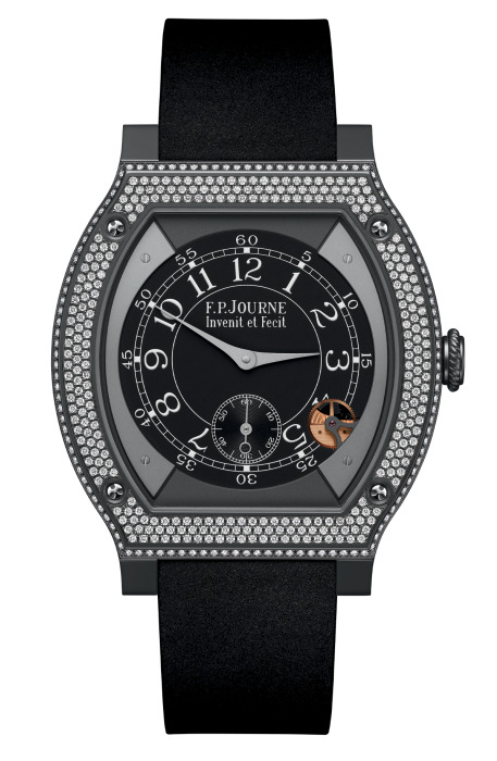 Годинник F.P.Journe  - ÉLÉGANTE 48 MM TITALYT® SET WITH DIAMONDS - ELHT, фото 1