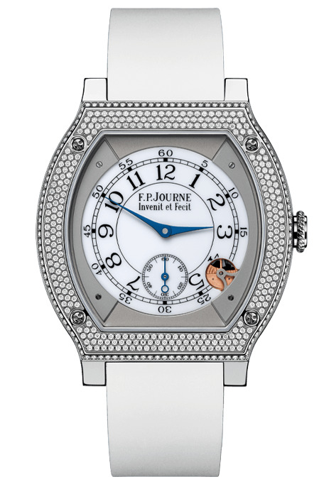 Swiss watches F.P.Journe - ÉLÉGANTE 48 MM TITANIUM SET WITH DIAMONDS - ELTH, photo 1 Swiss watches F.P.Journe - ÉLÉGANTE 48 MM TITANIUM SET WITH DIAMONDS - ELTH, photo 1