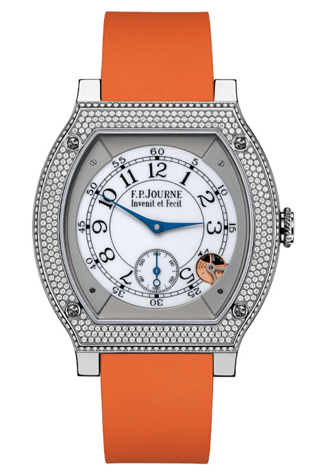 Swiss watches F.P.Journe - ÉLÉGANTE 48 MM TITANIUM SET WITH DIAMONDS - ELHT, photo 1 Swiss watches F.P.Journe - ÉLÉGANTE 48 MM TITANIUM SET WITH DIAMONDS - ELHT, photo 1