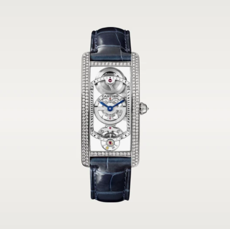 Swiss watches Cartier - TANK CINTRÉE SKELETON WATCH - HPI01123, photo 1