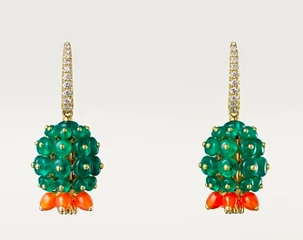 Jewelry Cartier - CACTUS DE CARTIER EARRINGS - H8000238, photo 1