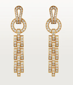 Jewelry Cartier - AGRAFE EARRINGS - N8515187, photo 1