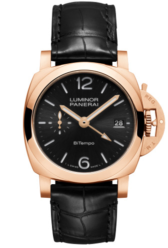 Годинник Panerai - Luminor Quaranta BiTempo Goldtech™ - PAM01641, фото 1 Годинник Panerai - Luminor Quaranta BiTempo Goldtech™ - PAM01641, фото 1