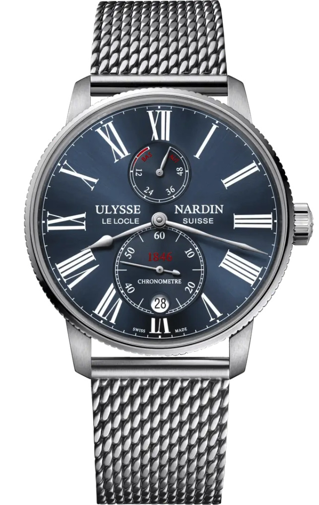 Годинник Ulysse Nardin - MARINE TORPILLEUR - 1183-310-7MIL/43, фото 1 Годинник Ulysse Nardin - MARINE TORPILLEUR - 1183-310-7MIL/43, фото 1