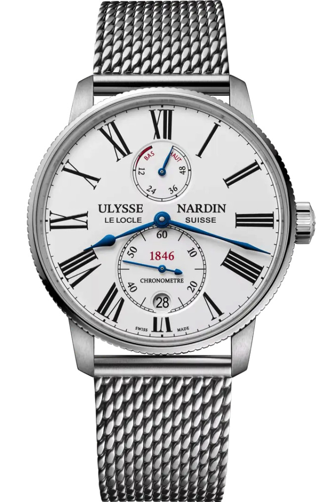 Swiss watches Ulysse Nardin - MARINE TORPILLEUR - 1183-310-7MIL/40, photo 1 Swiss watches Ulysse Nardin - MARINE TORPILLEUR - 1183-310-7MIL/40, photo 1