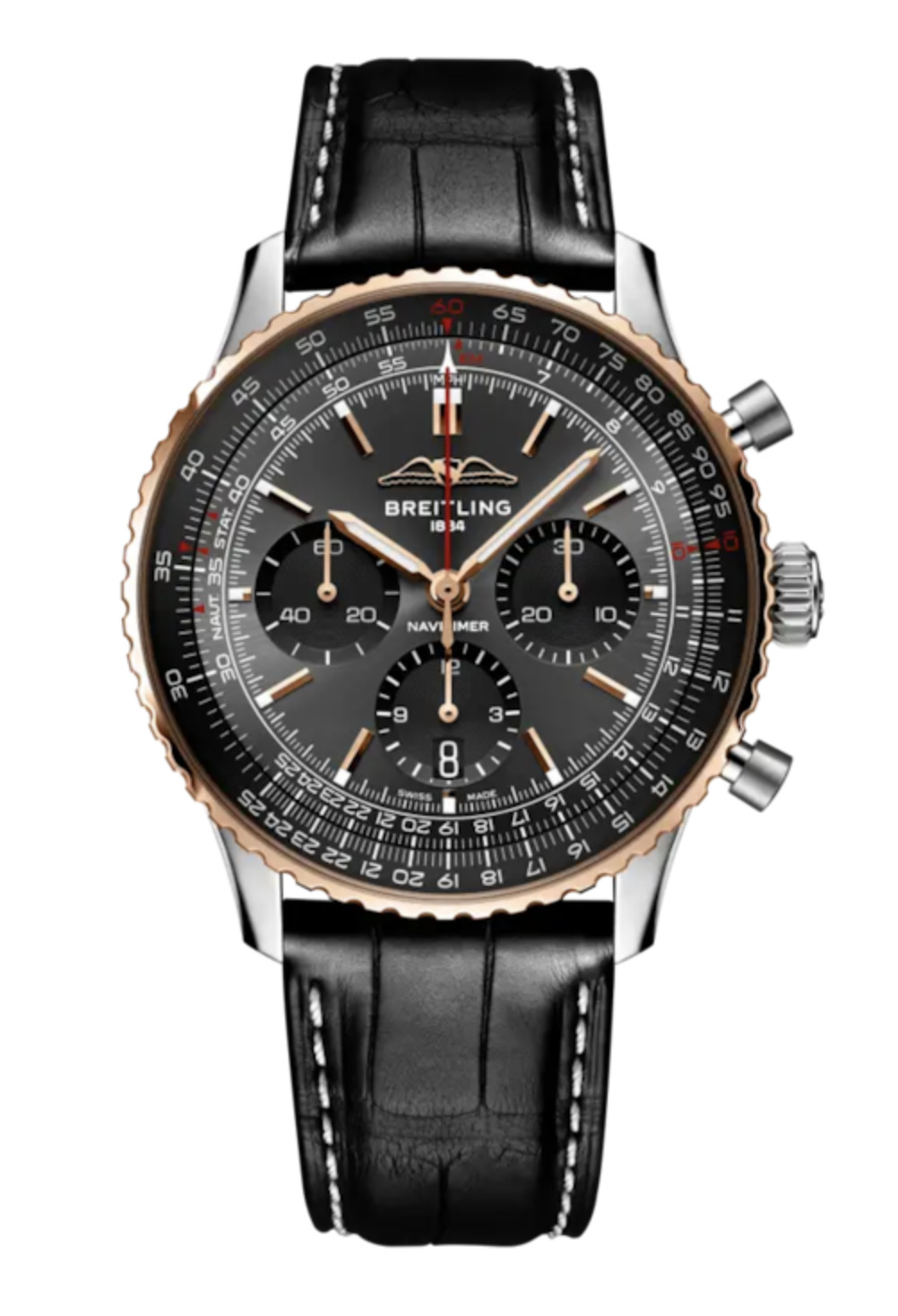 Часы Breitling - Navitimer - UB01384A1B1P1, фото 1 Часы Breitling - Navitimer - UB01384A1B1P1, фото 1