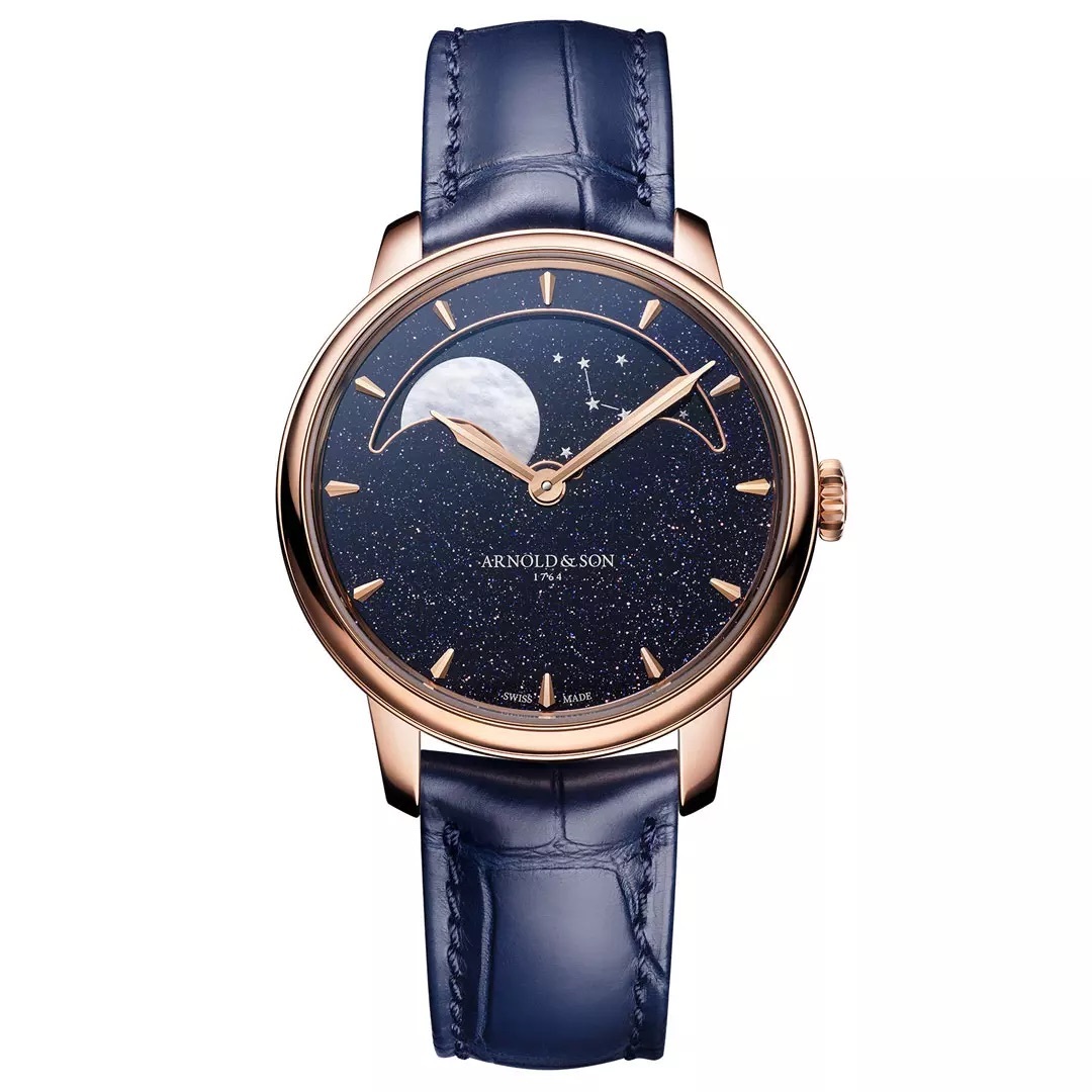 Часы Arnold & Son - PERPETUAL MOON 38 RED GOLD - 1GLBR.A01A.C282A, фото 1