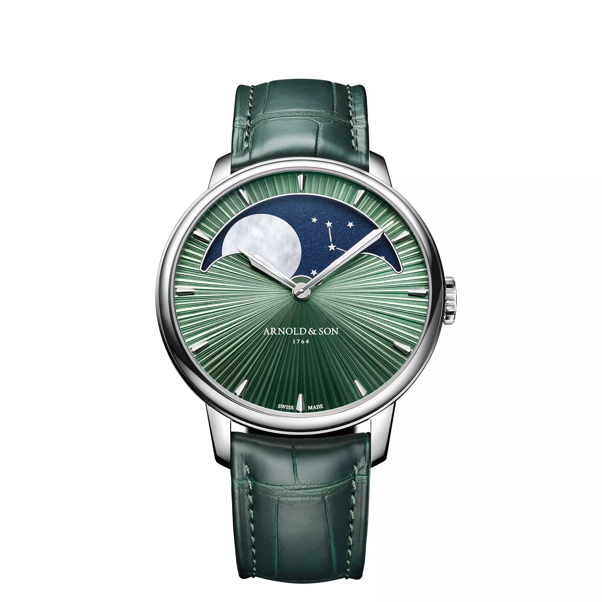 Часы Arnold & Son - PERPETUAL MOON 41.5 PLATINUM - 1GLBX.F01A.C285X, фото 1