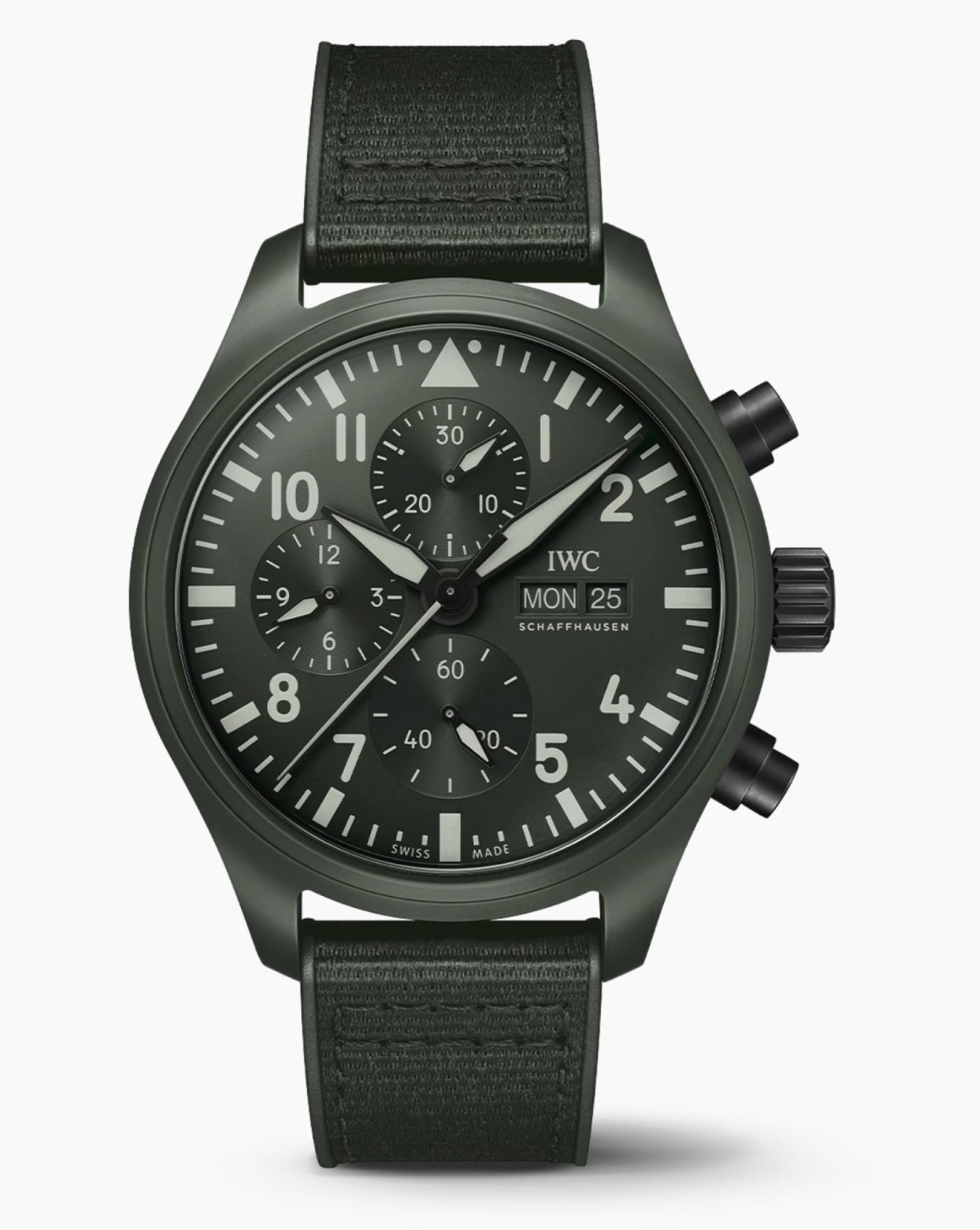 Годинник IWC - Pilot’s Watch Chronograph TOP GUN Edition “Woodland” - IW389106, фото 1