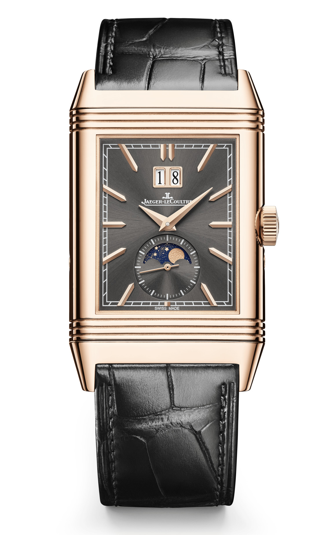 Часы Jaeger-LeCoultre - REVERSO TRIBUTE NONANTIEME 'ENAMEL' - Q71125E1, фото 1 Часы Jaeger-LeCoultre - REVERSO TRIBUTE NONANTIEME 'ENAMEL' - Q71125E1, фото 1