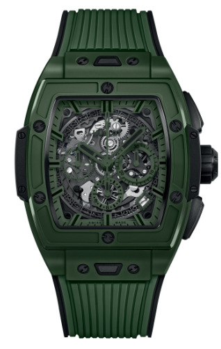 Годинник Hublot - SPIRIT OF BIG BANG DARK GREEN CERAMIC - 642.GX.5210.RX, фото 1 Годинник Hublot - SPIRIT OF BIG BANG DARK GREEN CERAMIC - 642.GX.5210.RX, фото 1
