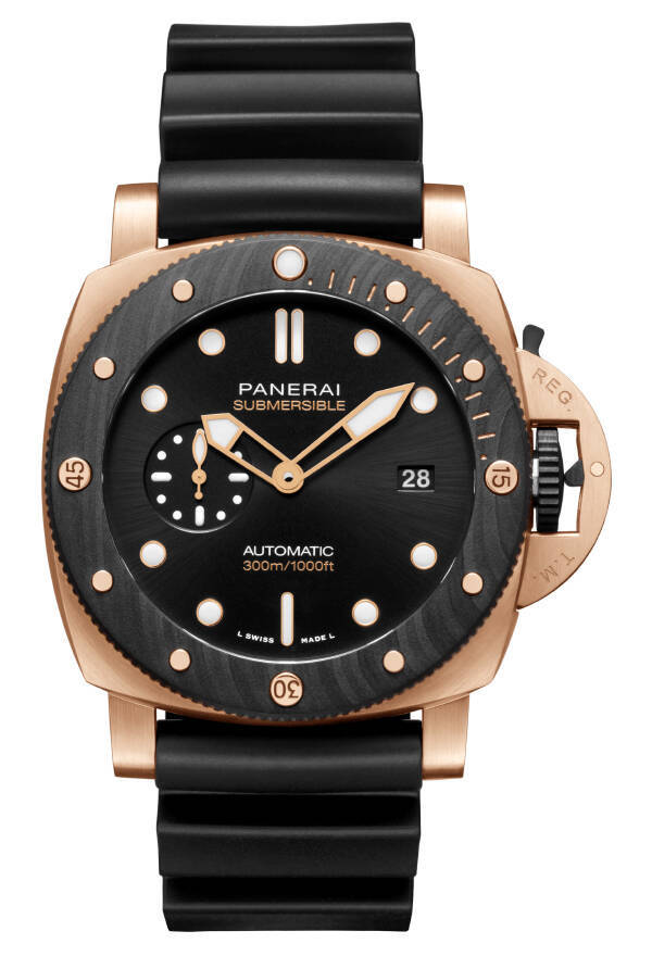 Годинник Panerai - Submersible QuarantaQuattro Goldtech™ OroCarbo - PAM02070, фото 1