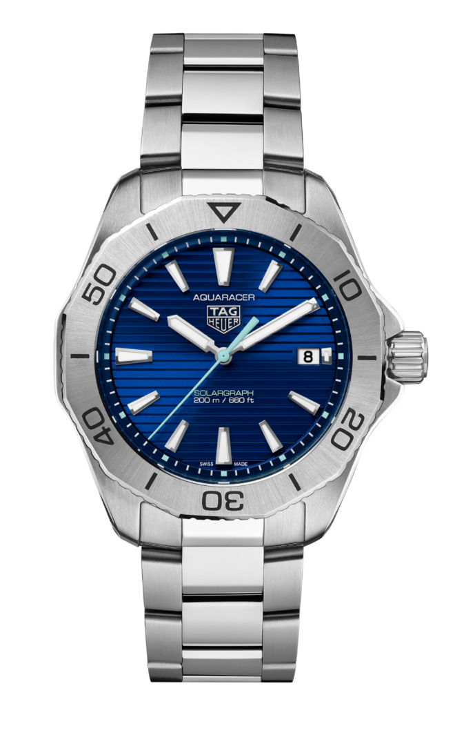 Swiss watches Tag Heuer - AQUARACER PROFESSIONAL 200 SOLARGRAPH - WBP1113.BA0000, photo 1 Swiss watches Tag Heuer - AQUARACER PROFESSIONAL 200 SOLARGRAPH - WBP1113.BA0000, photo 1