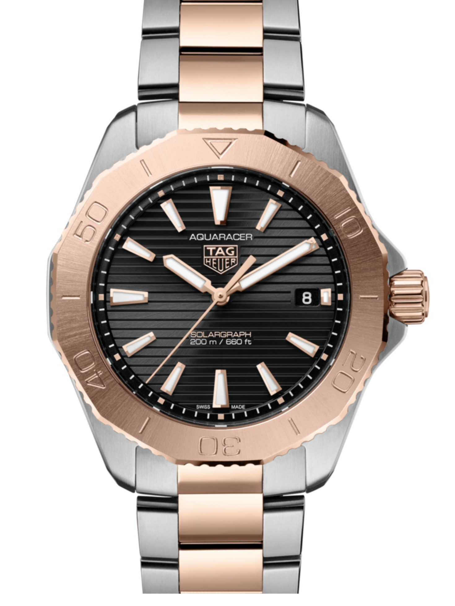 Swiss watches Tag Heuer - AQUARACER PROFESSIONAL 200 SOLARGRAPH - WBP1121.BB0003, photo 1 Swiss watches Tag Heuer - AQUARACER PROFESSIONAL 200 SOLARGRAPH - WBP1121.BB0003, photo 1