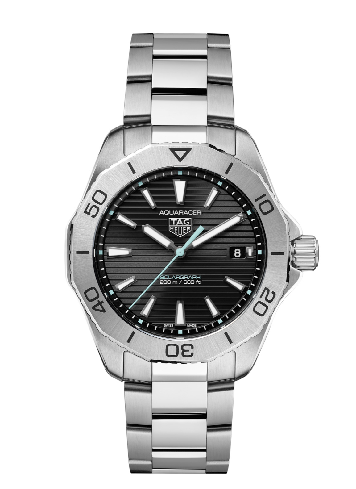Годинник Tag Heuer - AQUARACER PROFESSIONAL 200 SOLARGRAPH - WBP1114.BA0000, фото 1