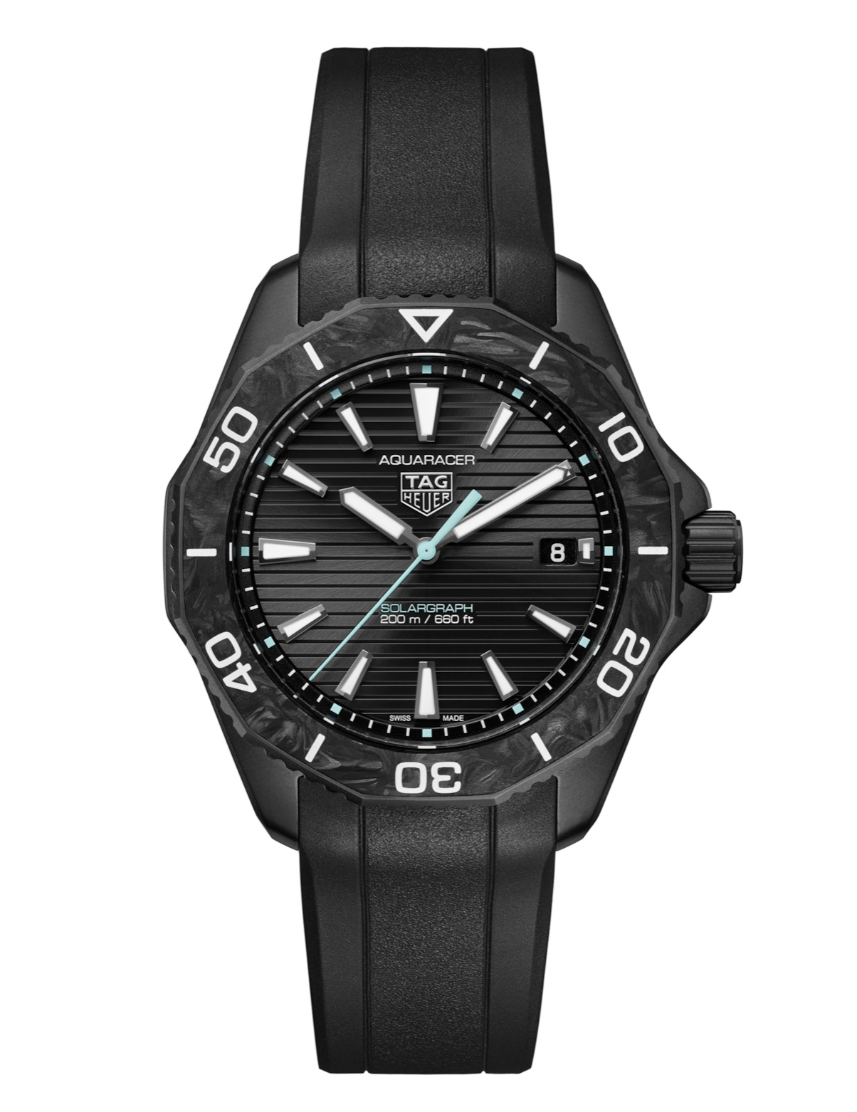Swiss watches Tag Heuer - AQUARACER PROFESSIONAL 200 SOLARGRAPH - WBP1112.FT6199, photo 1 Swiss watches Tag Heuer - AQUARACER PROFESSIONAL 200 SOLARGRAPH - WBP1112.FT6199, photo 1