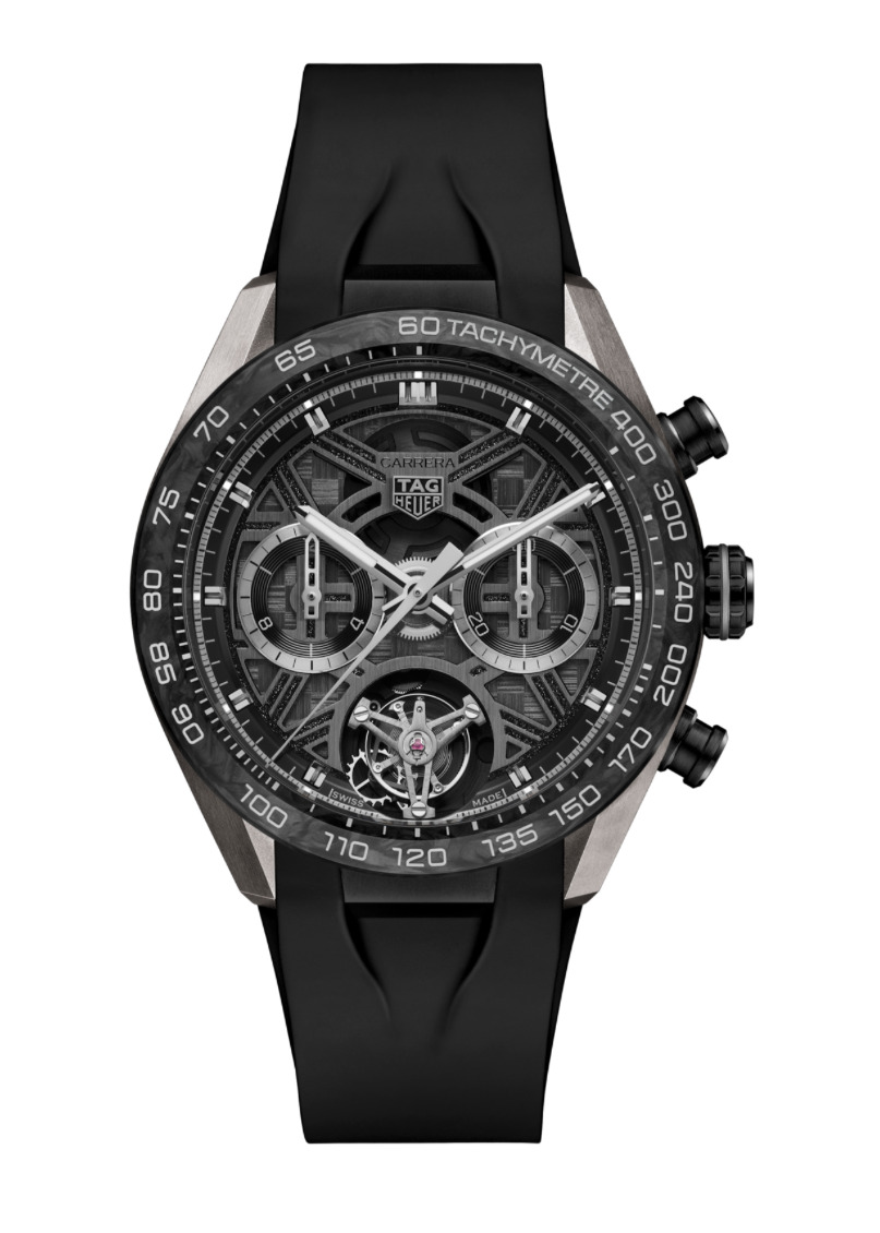 Swiss watches Tag Heuer - CARRERA CHRONOGRAPH TOURBILLON EXTREME SPORT - CBU5080.FT6272, photo 1 Swiss watches Tag Heuer - CARRERA CHRONOGRAPH TOURBILLON EXTREME SPORT - CBU5080.FT6272, photo 1