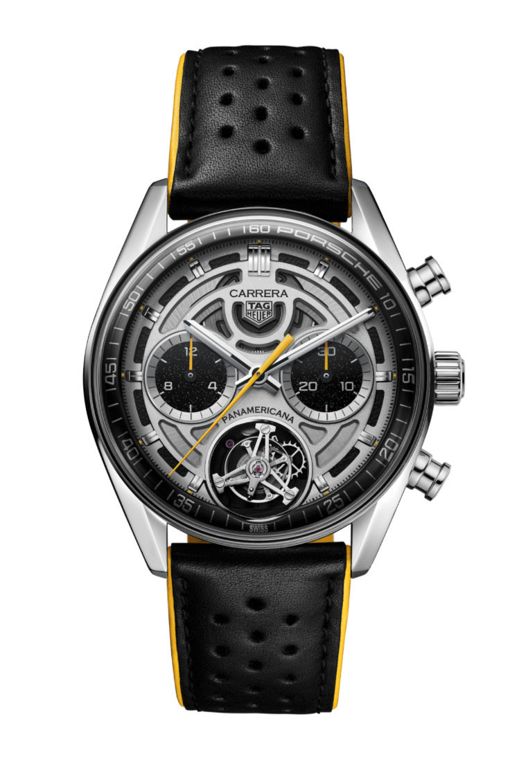 Swiss watches Tag Heuer - CARRERA CHRONOGRAPH TOURBILLON X PORSCHE PANAMERICANA - CBS5012.FC6571, photo 1