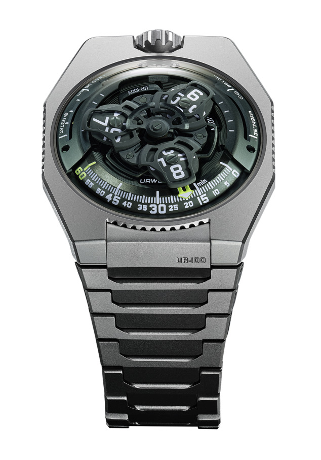 Часы Urwerk - UR-100V - UR-100V, фото 1 Часы Urwerk - UR-100V - UR-100V, фото 1