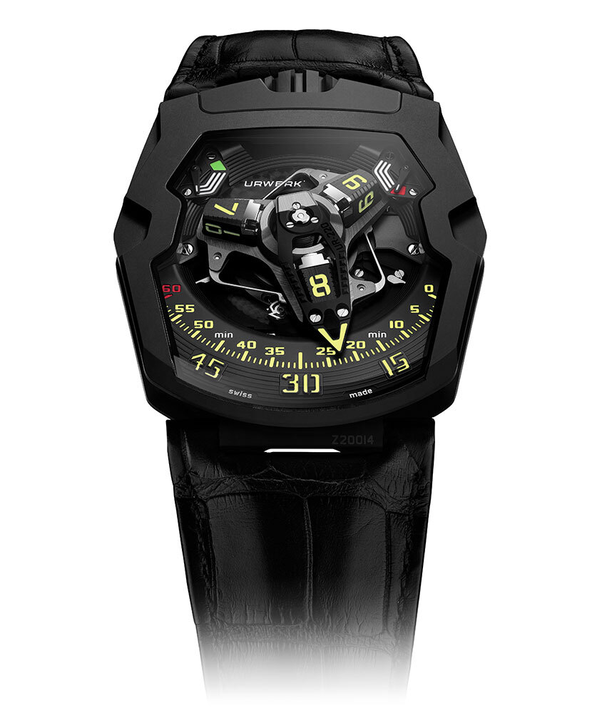 Часы Urwerk - UR-220 ALL BLACK - UR-220, фото 1