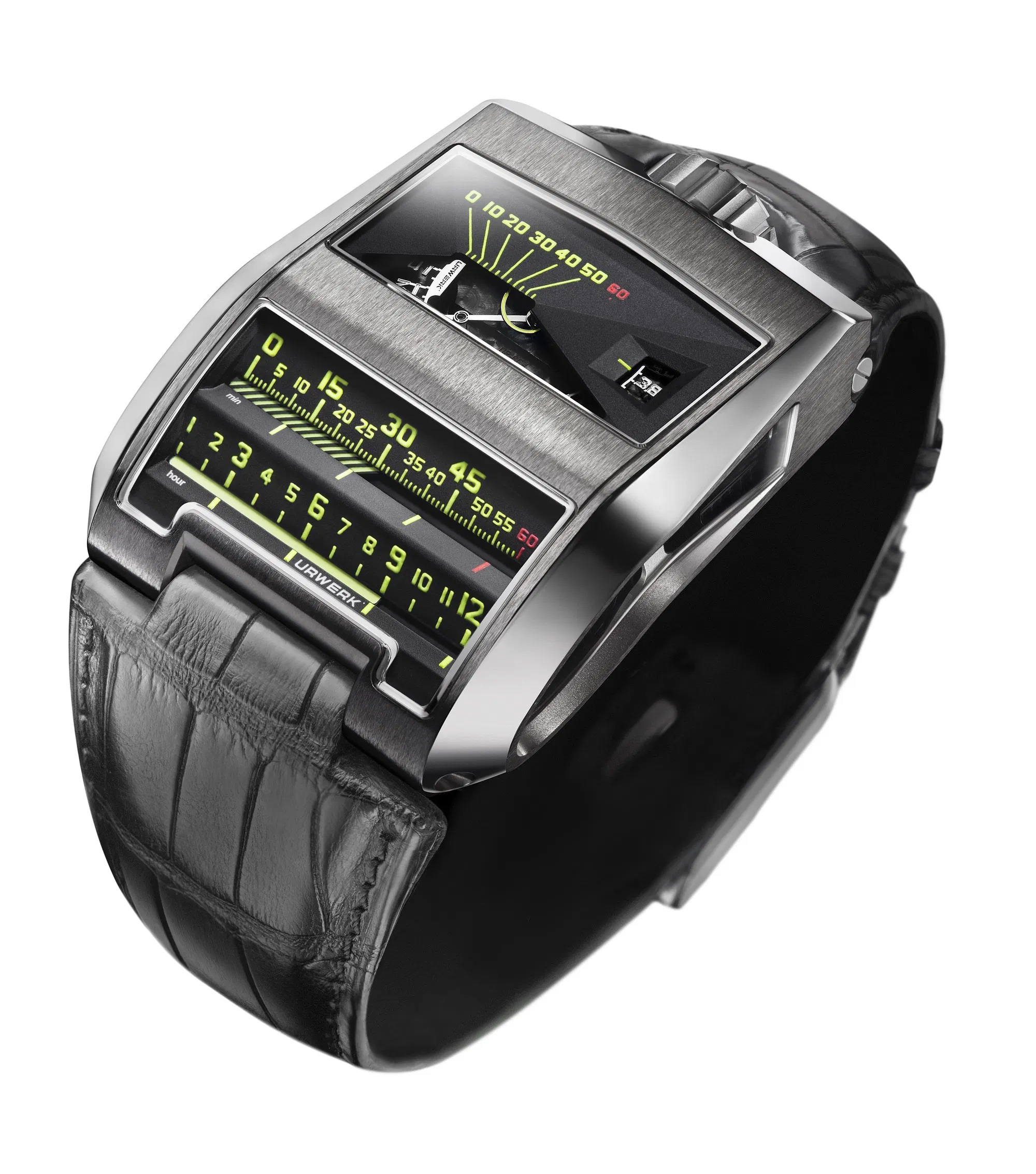 Часы Urwerk - UR-CC1 WHITE GOLD - UR-CC1, фото 1